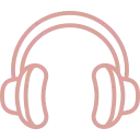 Ícone de fone de ouvido simbolizando suporte emocional na Terapia para Adolescentes.